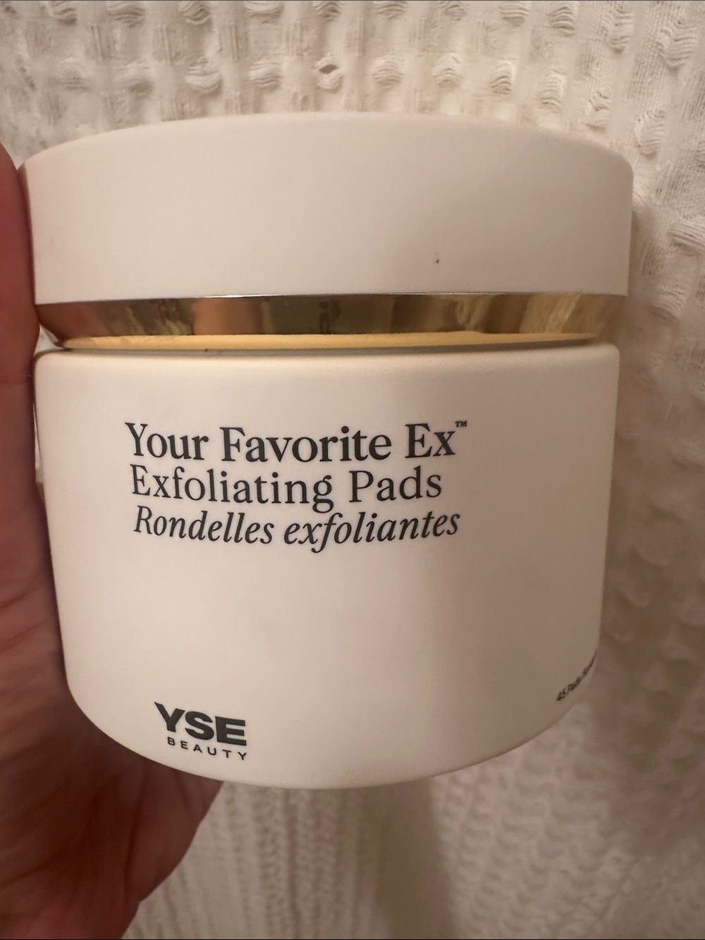 Your Favorite Ex Exfoliating Pads - White